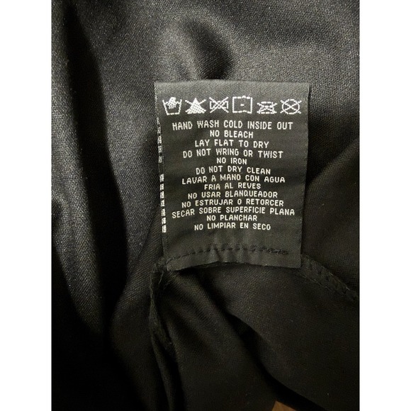 Morgan & Co Black Sequin Lace Halter Maxi Gown Strappy Back Womens 16W - Picture 9 of 12